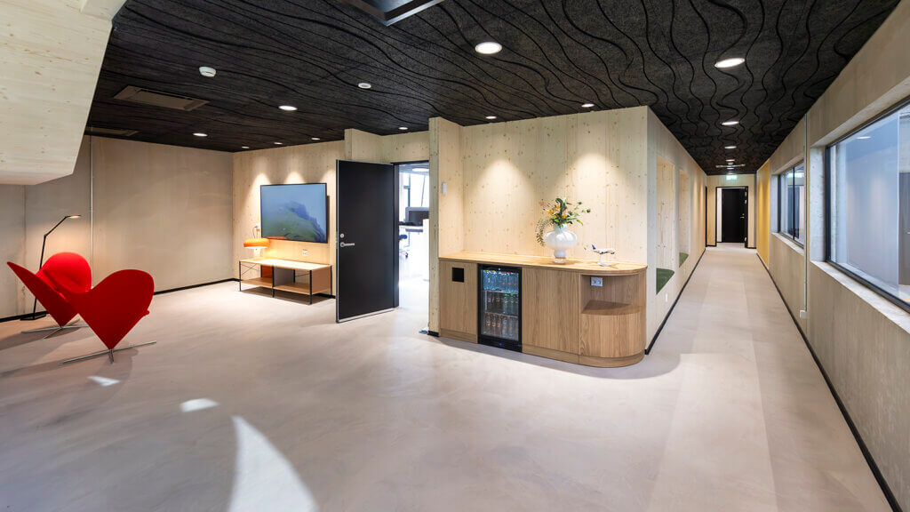 The academy also contains several briefing rooms and classrooms. Ólavur Frederiksen Photo