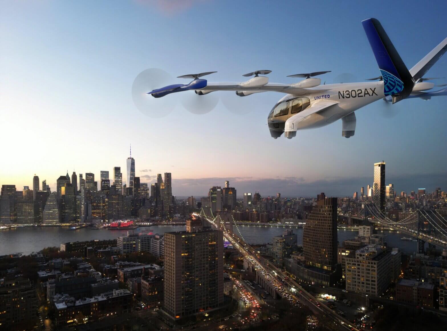 Archer unveils vision for New York air taxi network, in partnership with United Airlines 