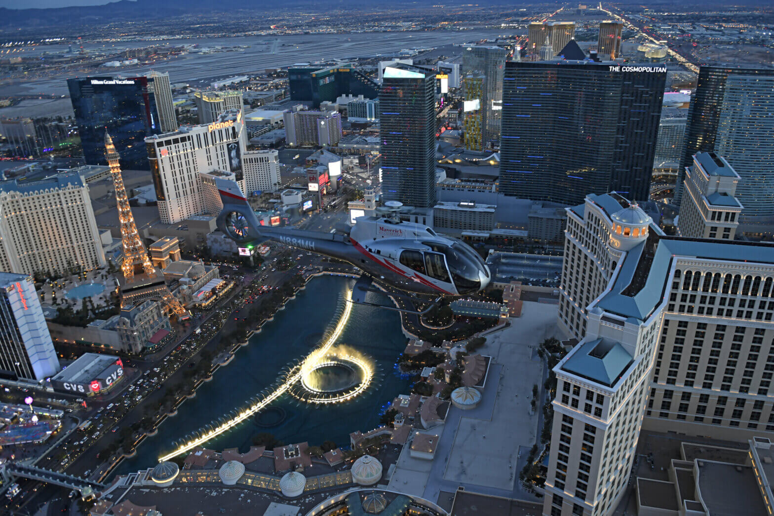 FAA identifies ‘issues’ in mix of helicopter & airplane traffic around Las Vegas airport