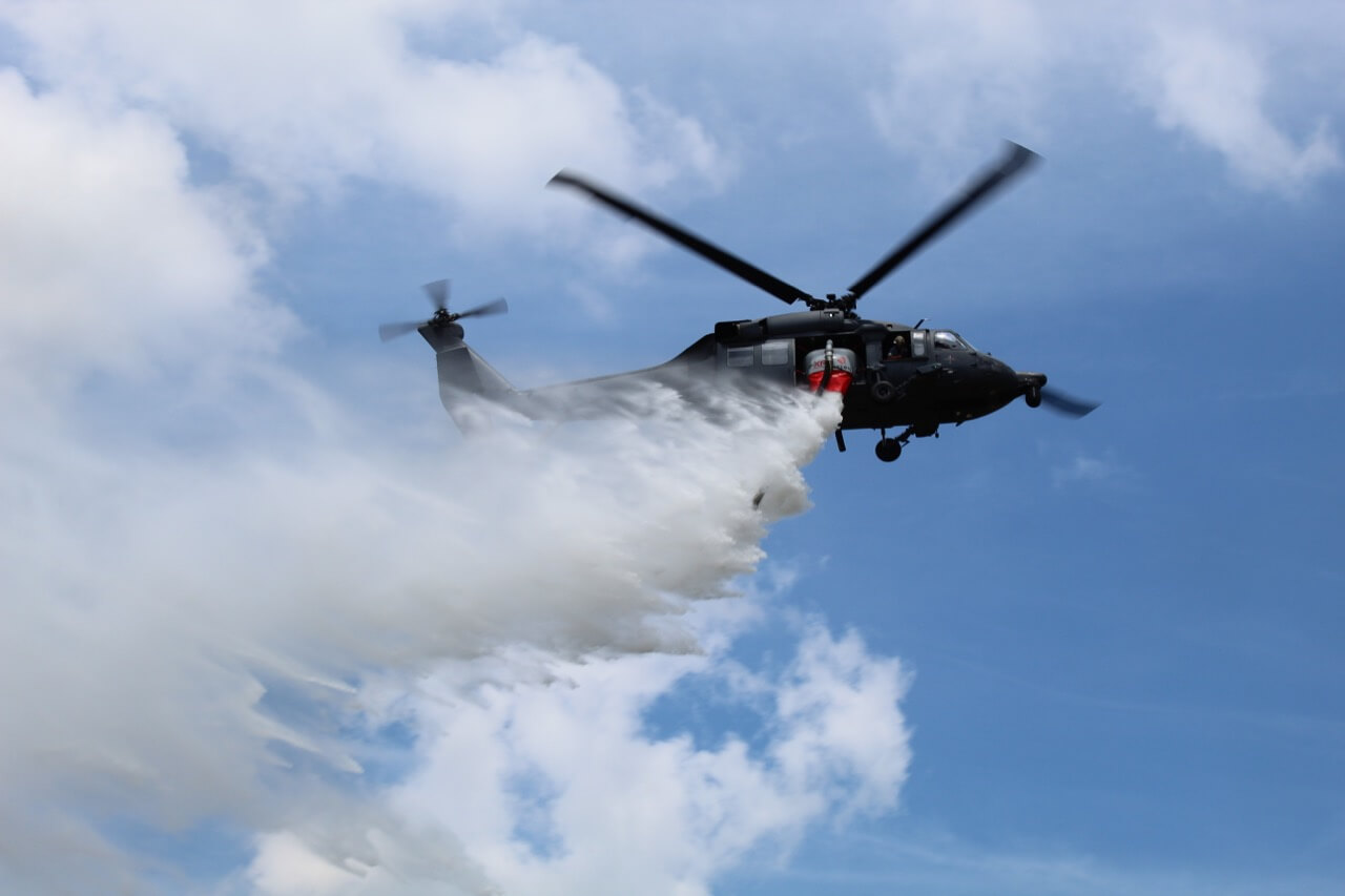 Recoil completes FAA flight test of UH-60 internal aerial fire suppression system tank 