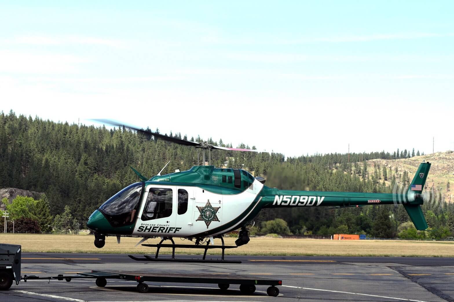 Spokane County air support unit adds new Bell 505 helicopter 