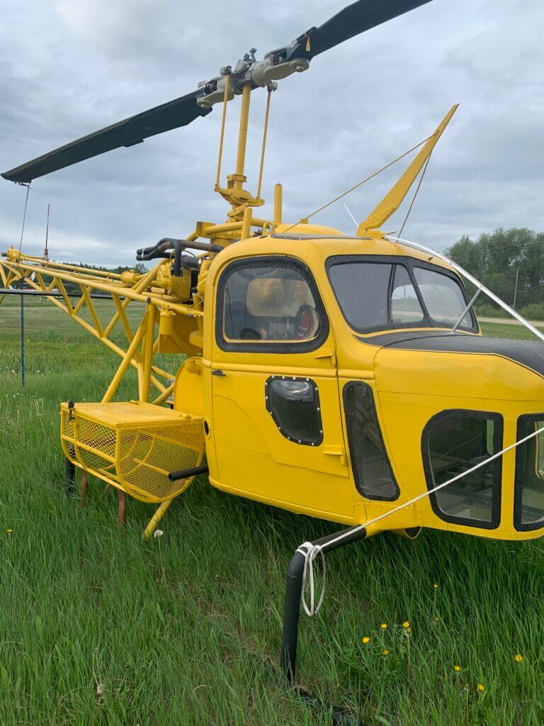 Frankencopter' metal art gives new life to scrapped rotorcraft