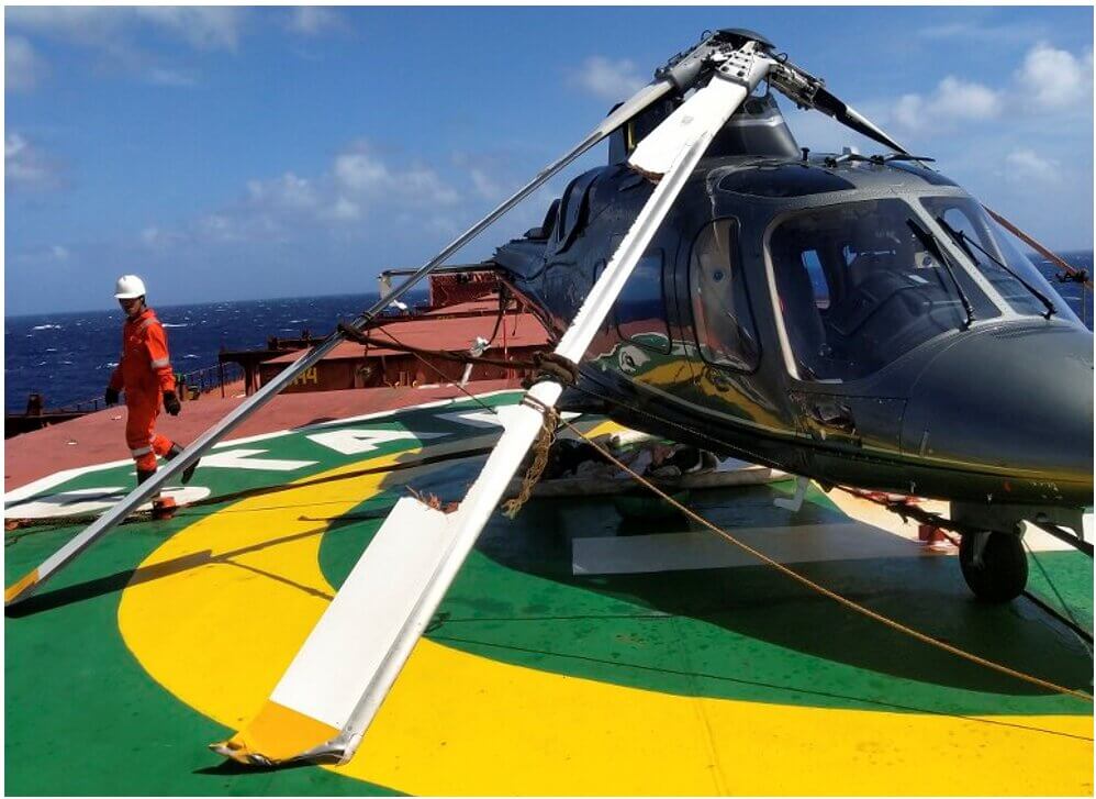 A109 helicopter accident highlights the risk of ground resonance