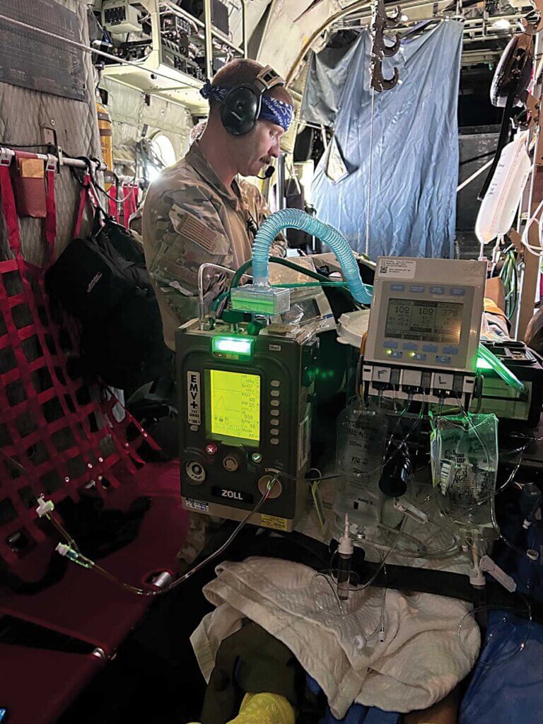 The transition from combat to care: Veterans in air ambulance
