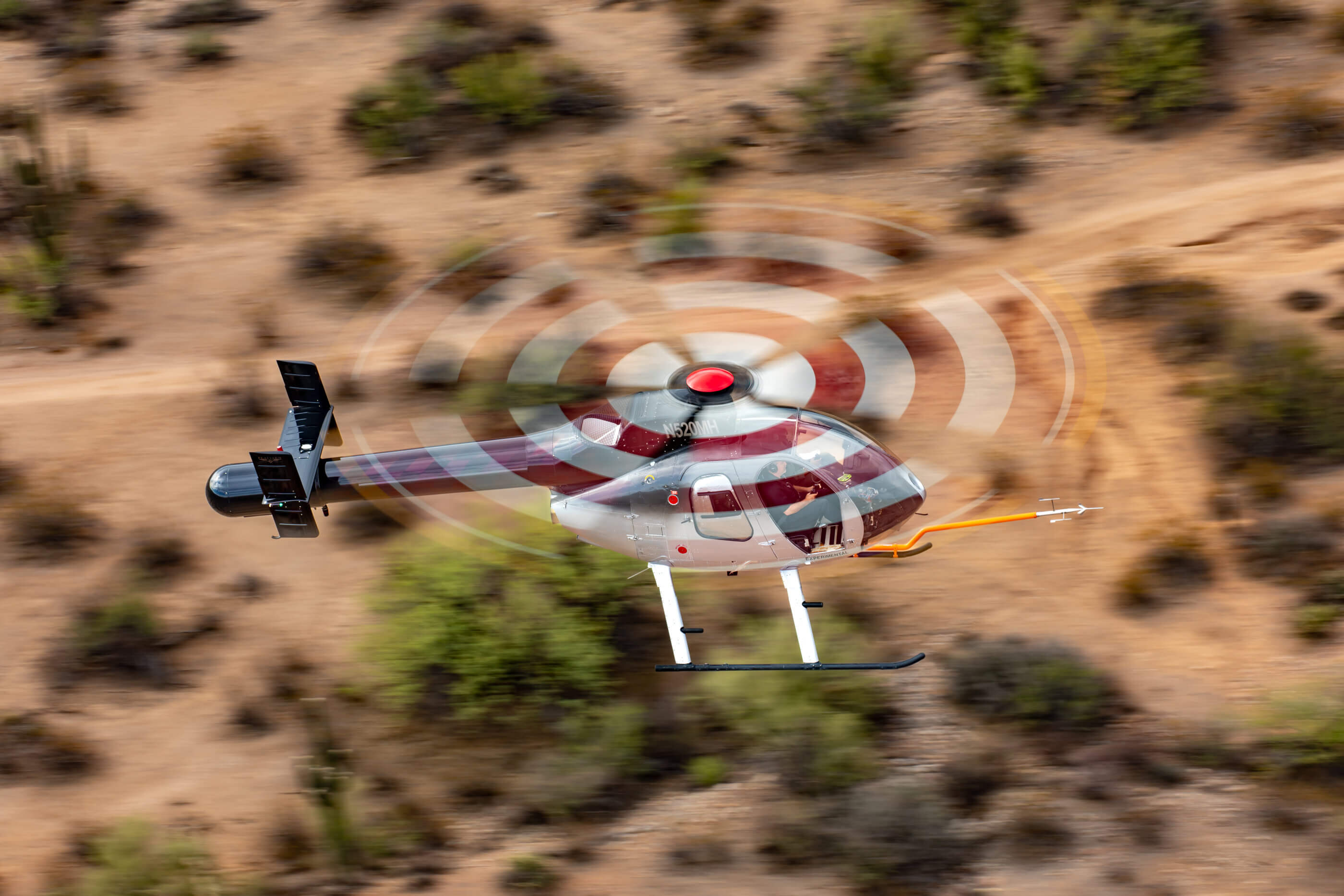 最強パワー　モリオン　⑤ Power Restored: We fly the MD 530N - Vertical Mag