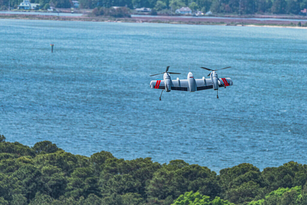 The Nomad 50 during testing earlier this year. Sikorsky Photo