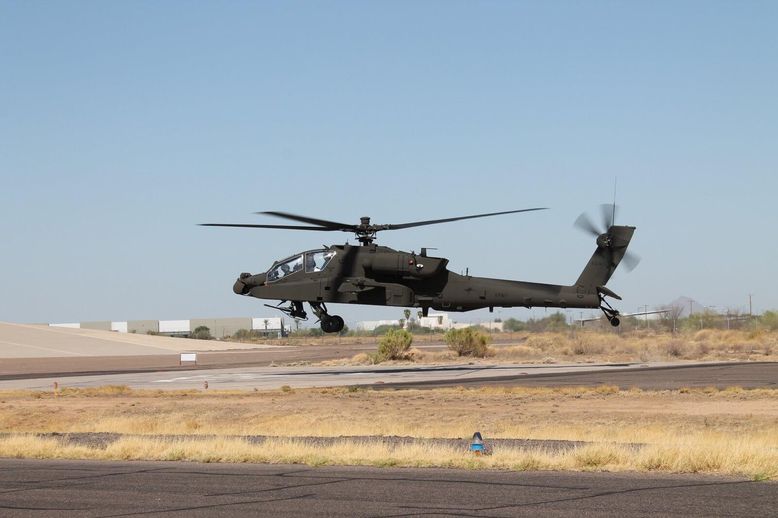 Australia receives first two Boeing AH-64E Apache attack