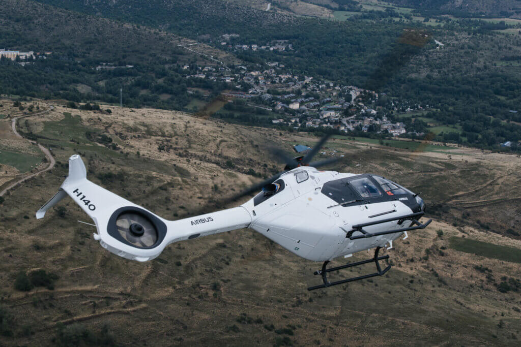 Airbus H140 set for cold weather campaign; third prototype