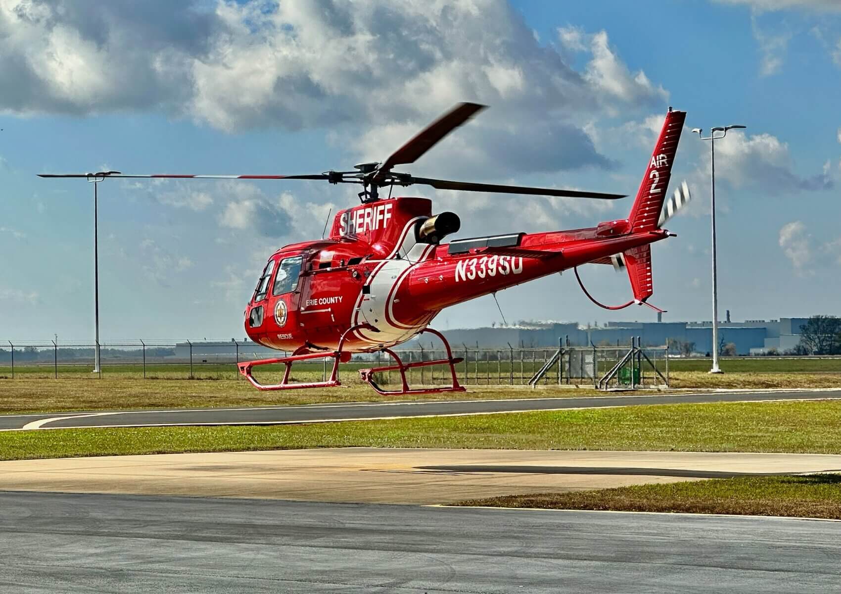 Davenport Aviation delivers new Airbus H125 helicopter to Erie