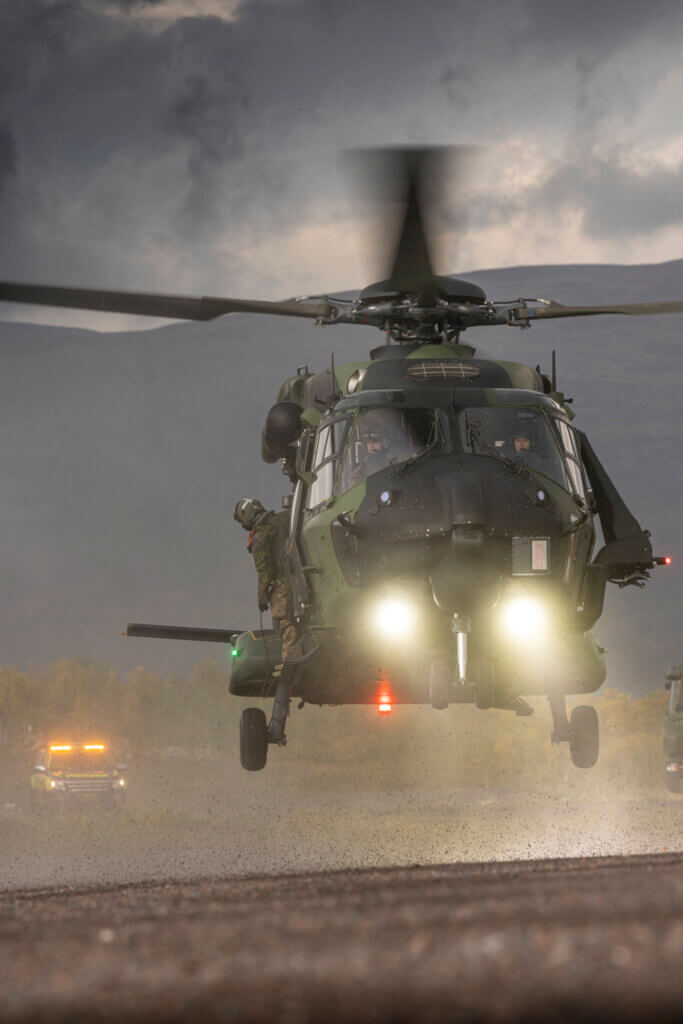 Mountain Mastery: Sweden's NH90 helicopters take on the Arctic
