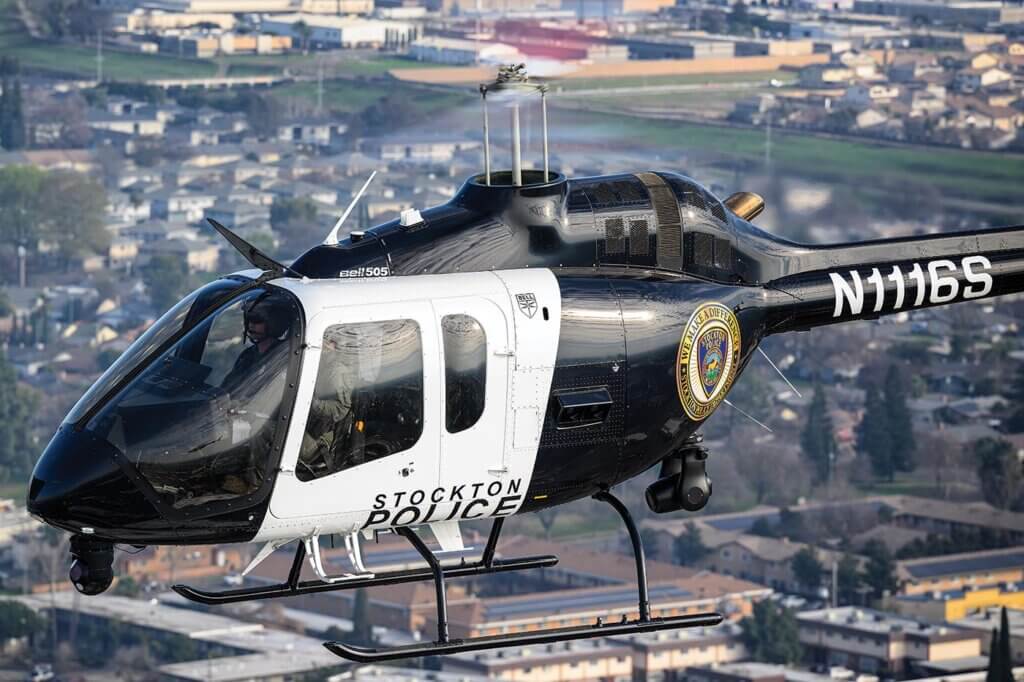 Bell 505: Construido para patrulla de aplicación de la ley