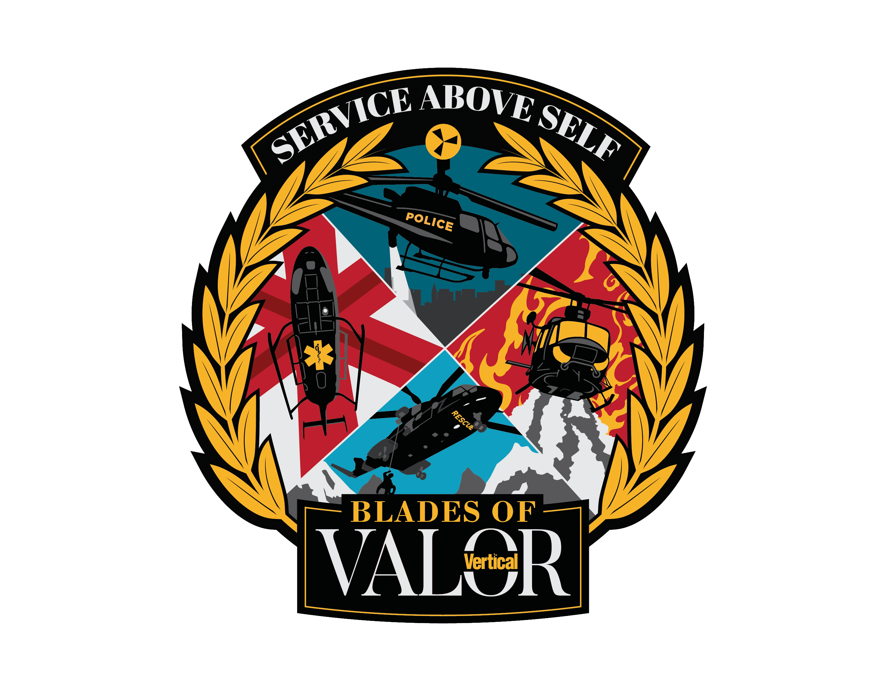 Blades Of Valor Badge