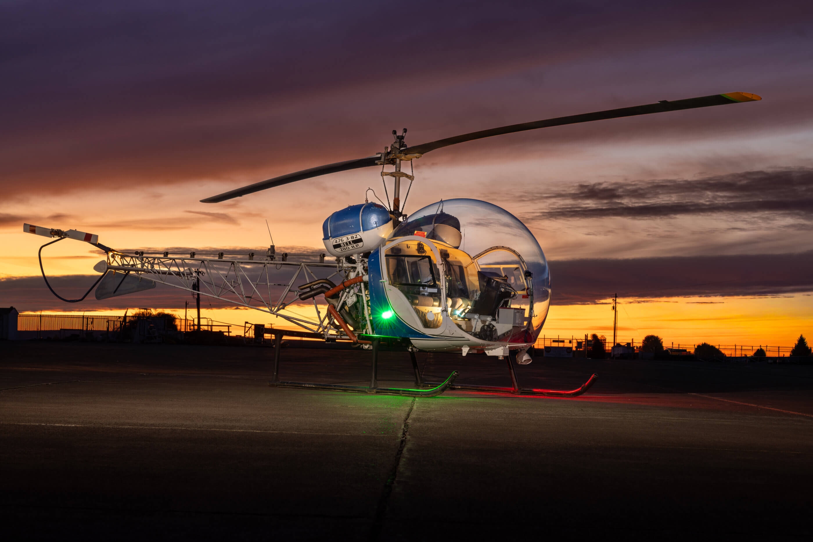 ステファン・マーチンエアー、BELLE APPROACHES Aviation Specialties Unlimited completes Bell 47 for Wildhorse