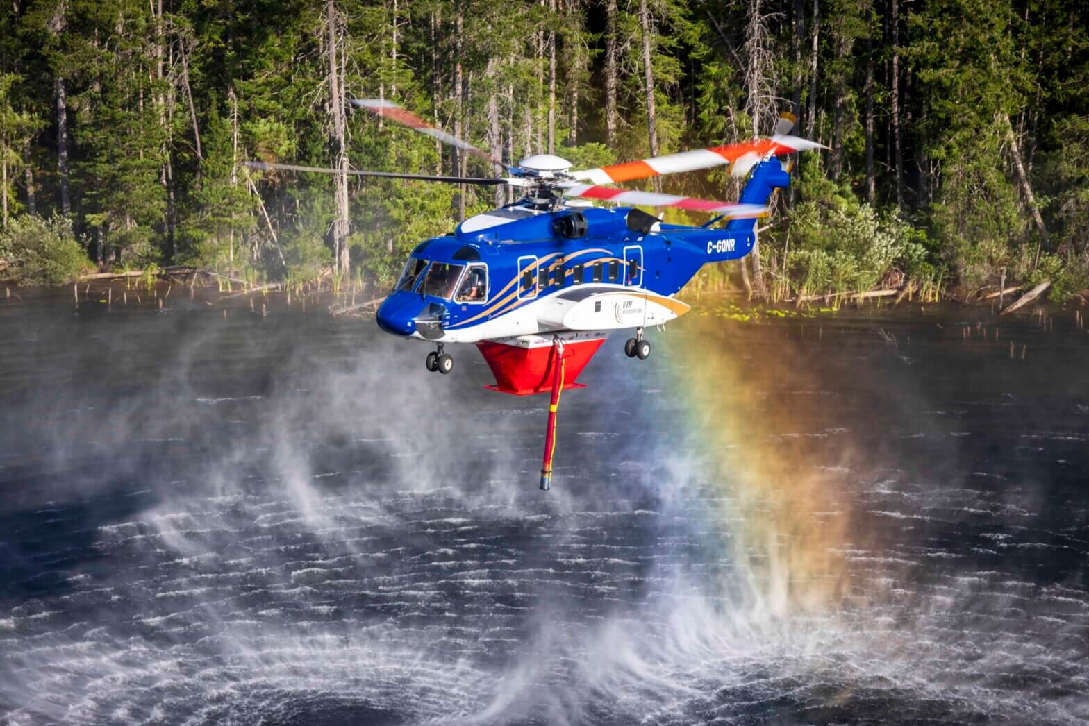 Modern wildfire response depends on layered aerial firefighting