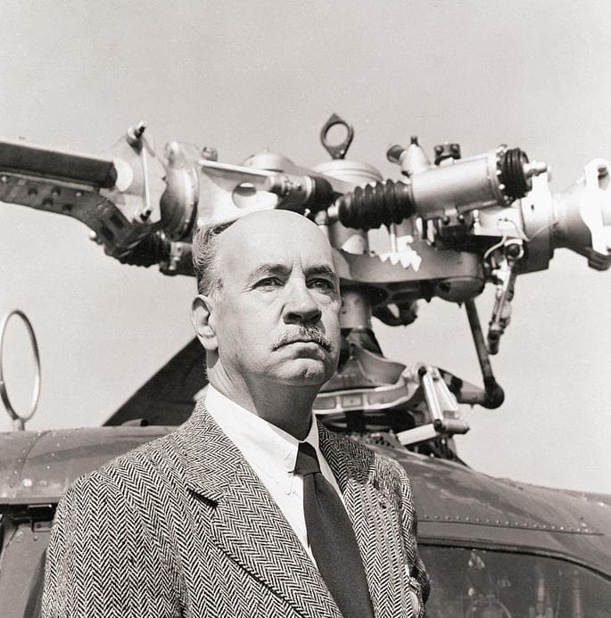 Igor Sikorsky, first president of the Twirly Birds. Igor Sikorsky Historical Archives Photo