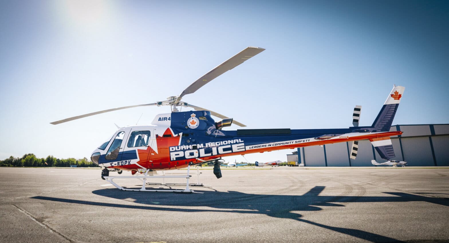 Durham Regional Police Service unveils new Airbus H125